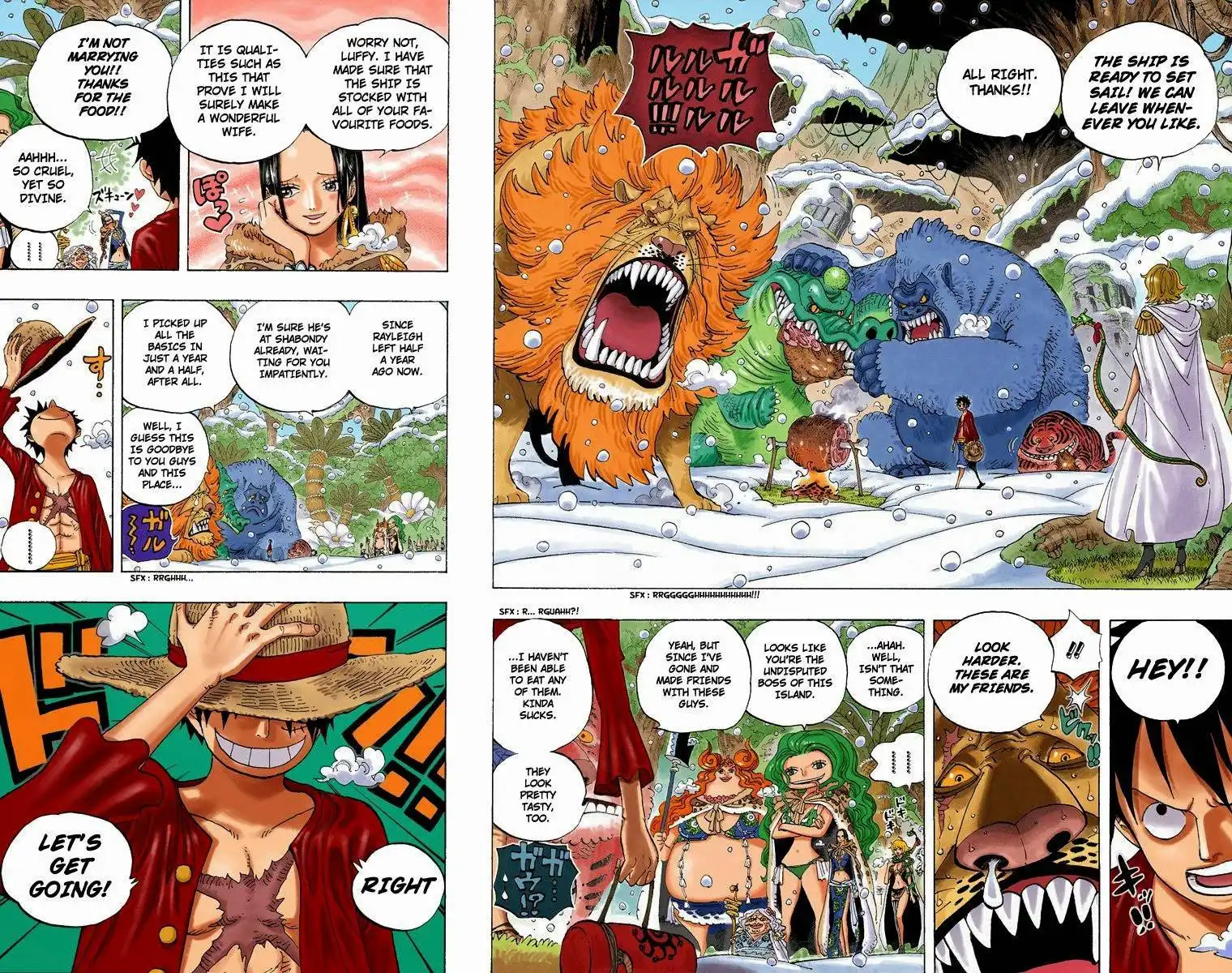 One Piece - Digital Colored Comics Chapter 598 3